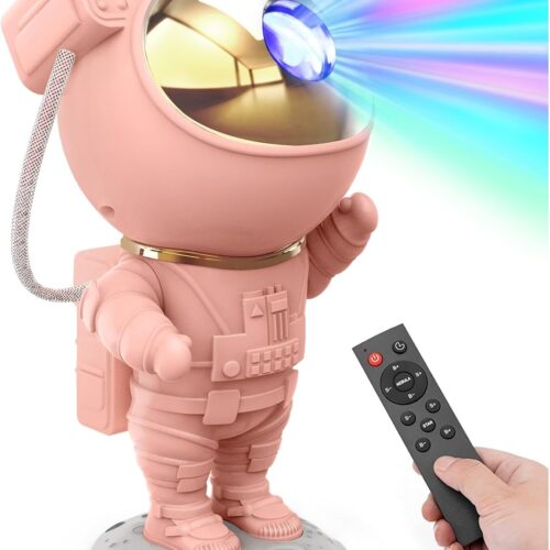 Mooyran Exclusive Astronaut Galaxy Projector – Special Limited Edition Star Lights for Bedroom Astronaut Space Projector, Starry Ceiling Lamp with Timer & Remote, Adults Room Decor