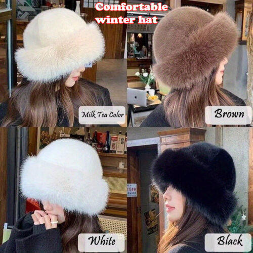 Elegant Thickened Winter Hat – Comfortable And Warm Mongolian Hat with Ear Protection, Featuring a Stylish And Simple Design, Elastic Fit, Suitable for Outdoor Activities in Cold Weather, Home Life, Work, And Study. A Perfect Gift for Christmas