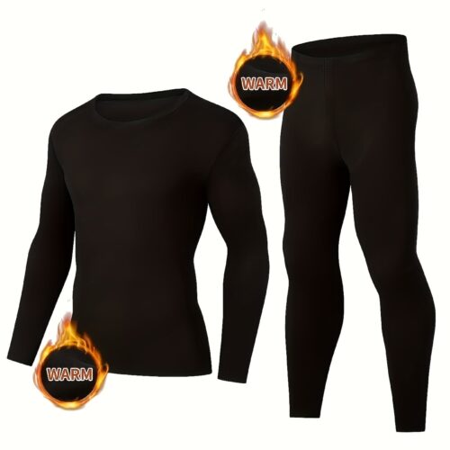 Men’s Warm Underwear, Comfortable and Stylish, Perfect for Winter Wear and Home Casual