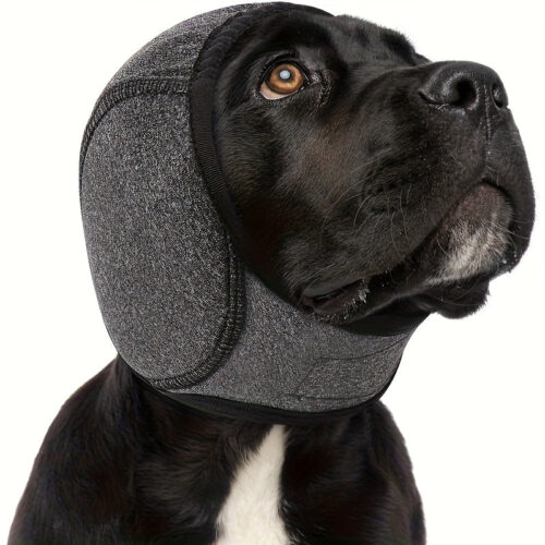 Dog Ear Protection with Memory Foam – Noise Reducing & Ear Muffs Suitable for Thunderstorms, Vet Visits, Swimming, Fireworks, Travel – for all Dog Breeds (Small, Medium, Large Dogs) – Comfortable & Secure Fit for Puppies & Adult Dogs